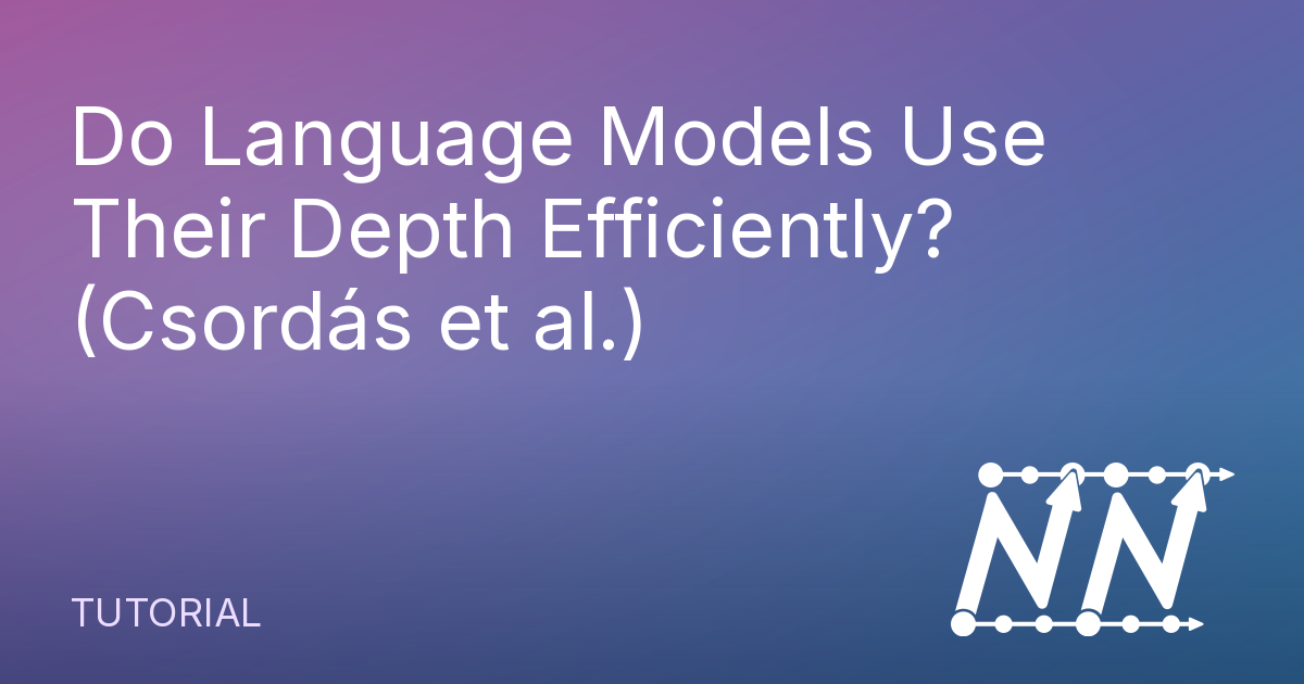 LLM Depth - nnsight